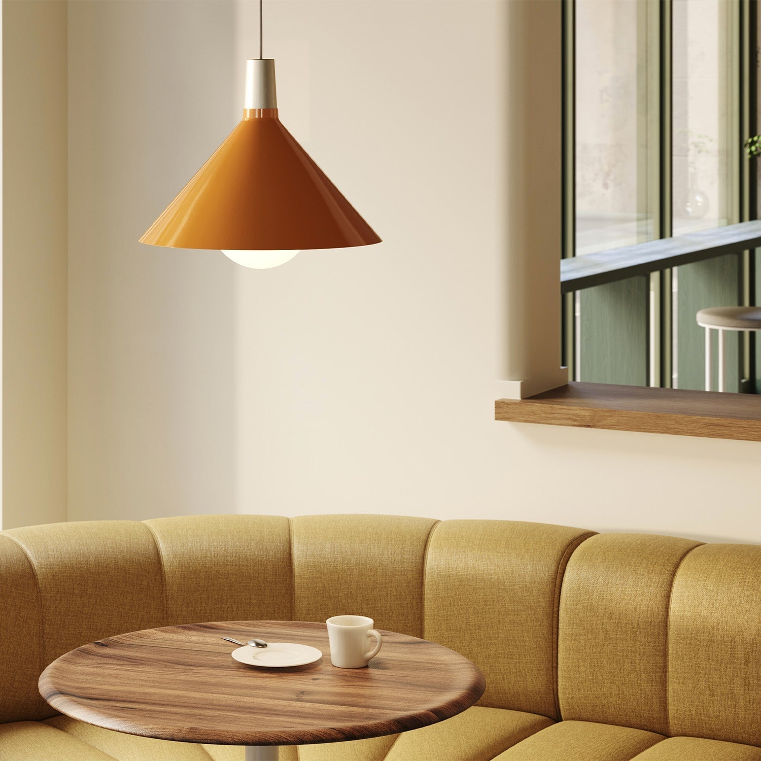 Tala US · Bower Pendant Light Medium in Yellow + Sphere IV | socius design in Rochester, MN