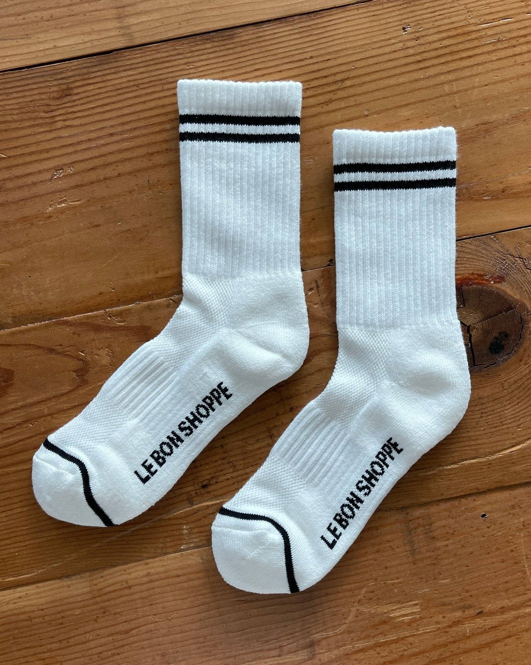 Le Bon Shoppe · Boyfriend Socks | Classic White | socius design in Rochester, MN