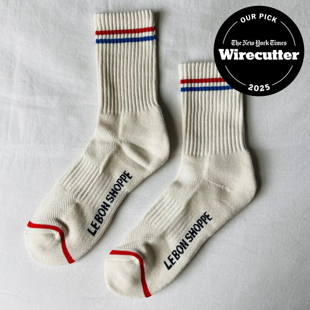 Le Bon Shoppe · Boyfriend Socks | Milk | socius design in Rochester, MN