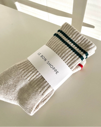Le Bon Shoppe · Boyfriend Socks | Oatmeal | socius design in Rochester, MN