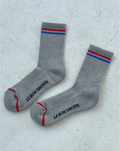 Le Bon Shoppe · Boyfriend Socks | True Grey | socius design in Rochester, MN