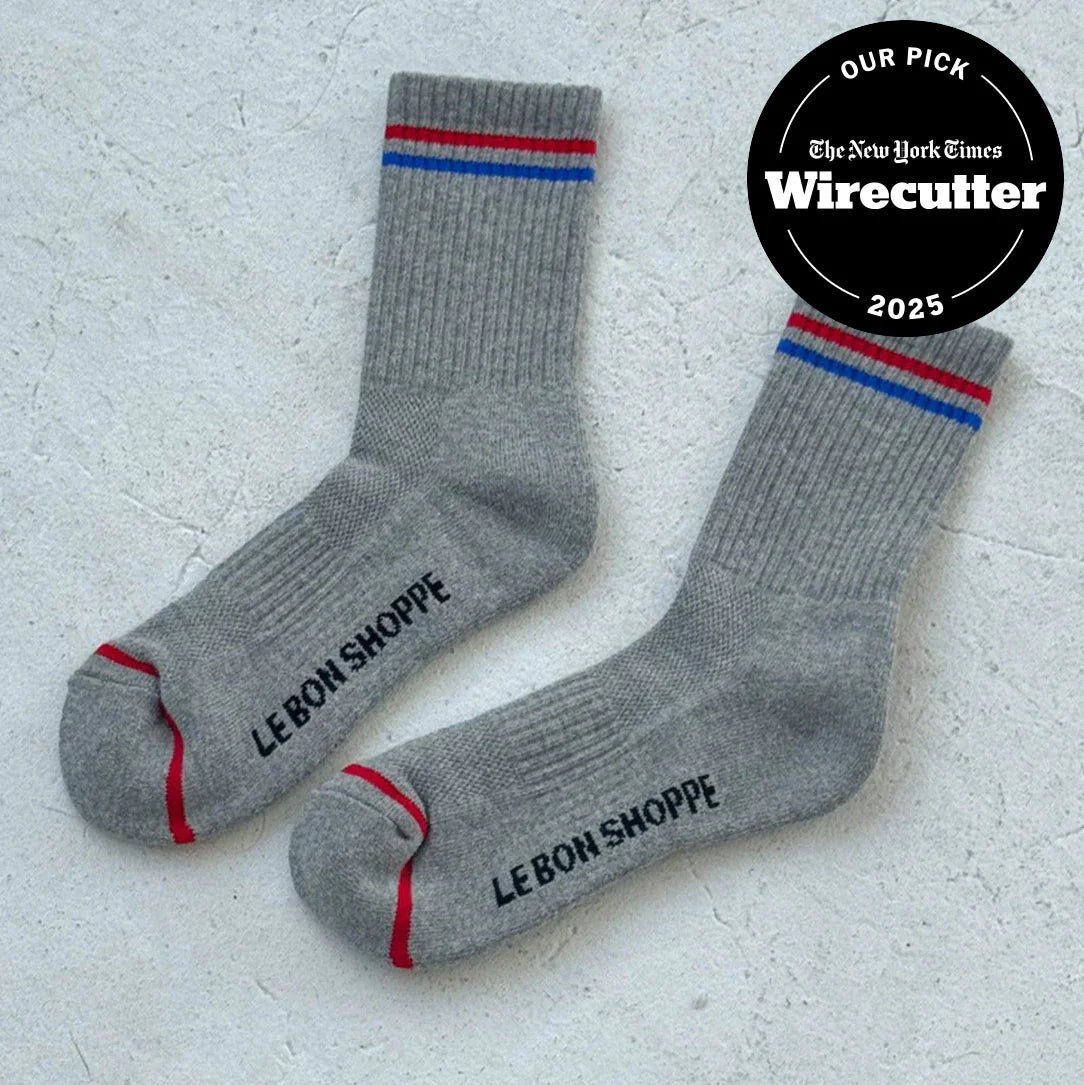 Le Bon Shoppe · Boyfriend Socks | True Grey | socius design in Rochester, MN