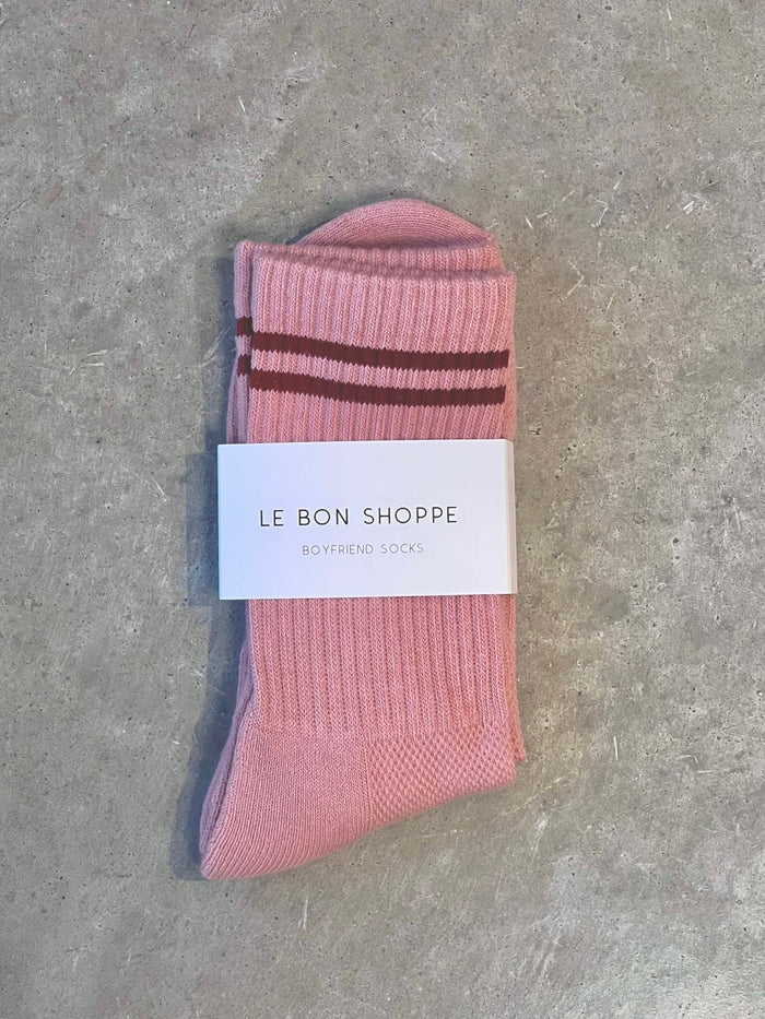 Le Bon Shoppe · Boyfriend Socks | Vintage Pink | socius design in Rochester, MN