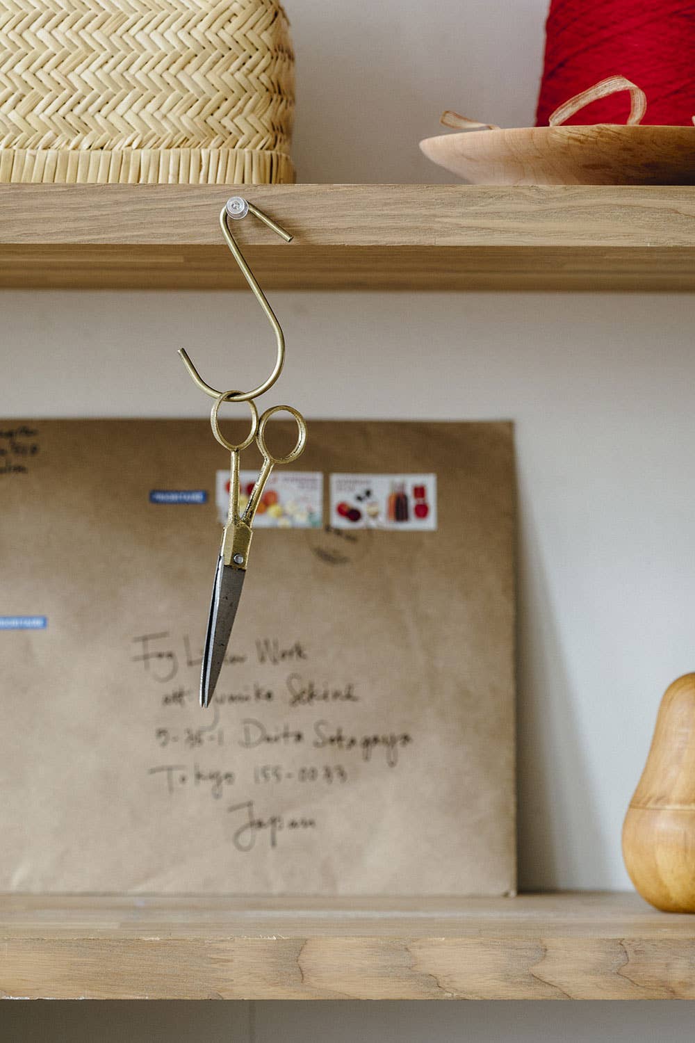 Fog Linen Work · Brass J Hook (S) | socius design in Rochester, MN