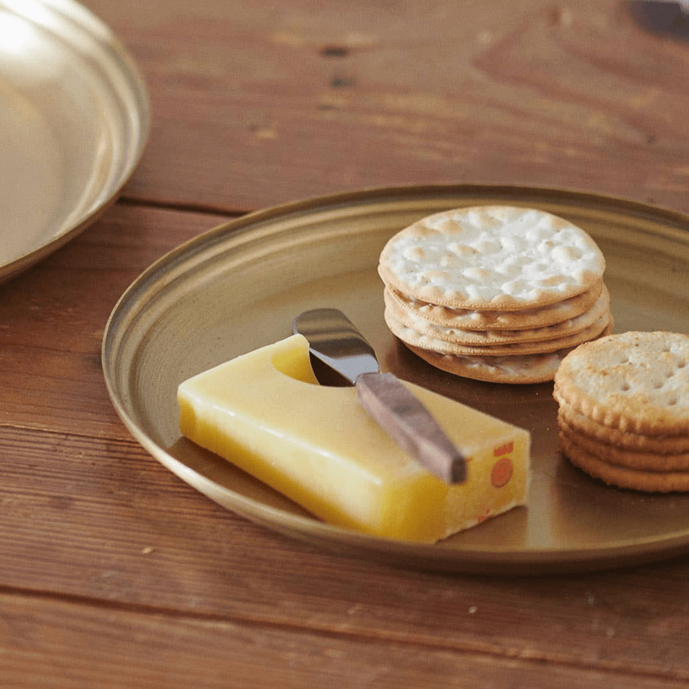 Fog Linen Work · Brass Serving Tray | socius design in Rochester, MN