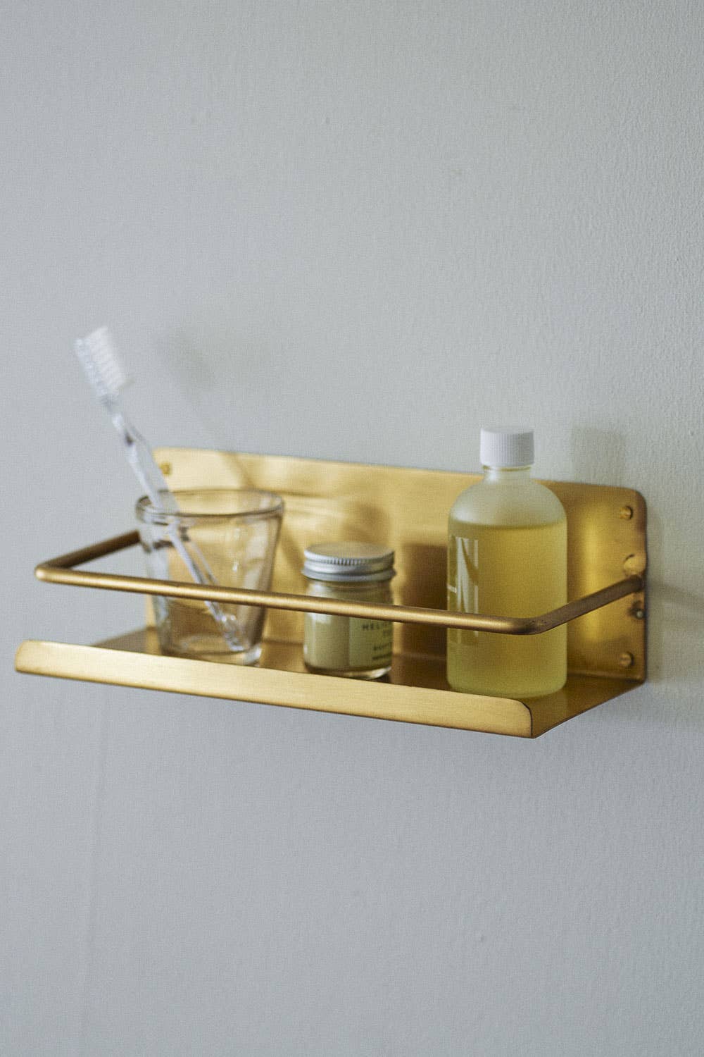Fog Linen Work · Brass Shelf | socius design in Rochester, MN
