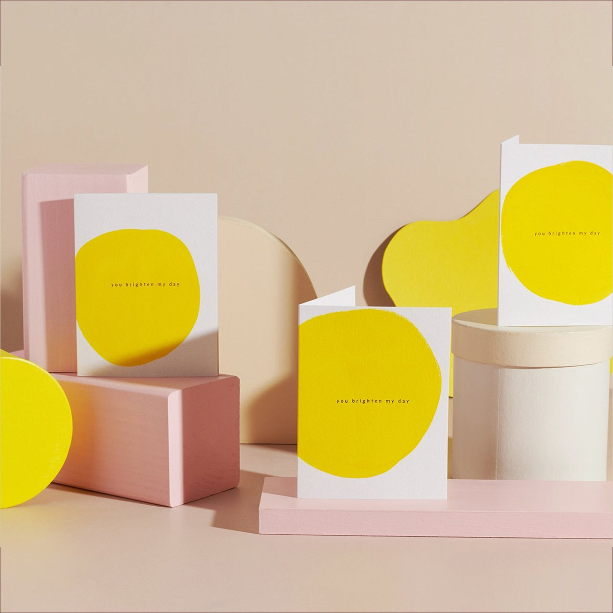 Moglea · Brighten My Day · Hand-Painted Card | socius design in Rochester, MN