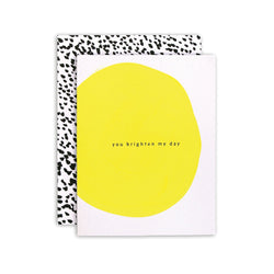 Moglea · Brighten My Day · Hand-Painted Card | socius design in Rochester, MN