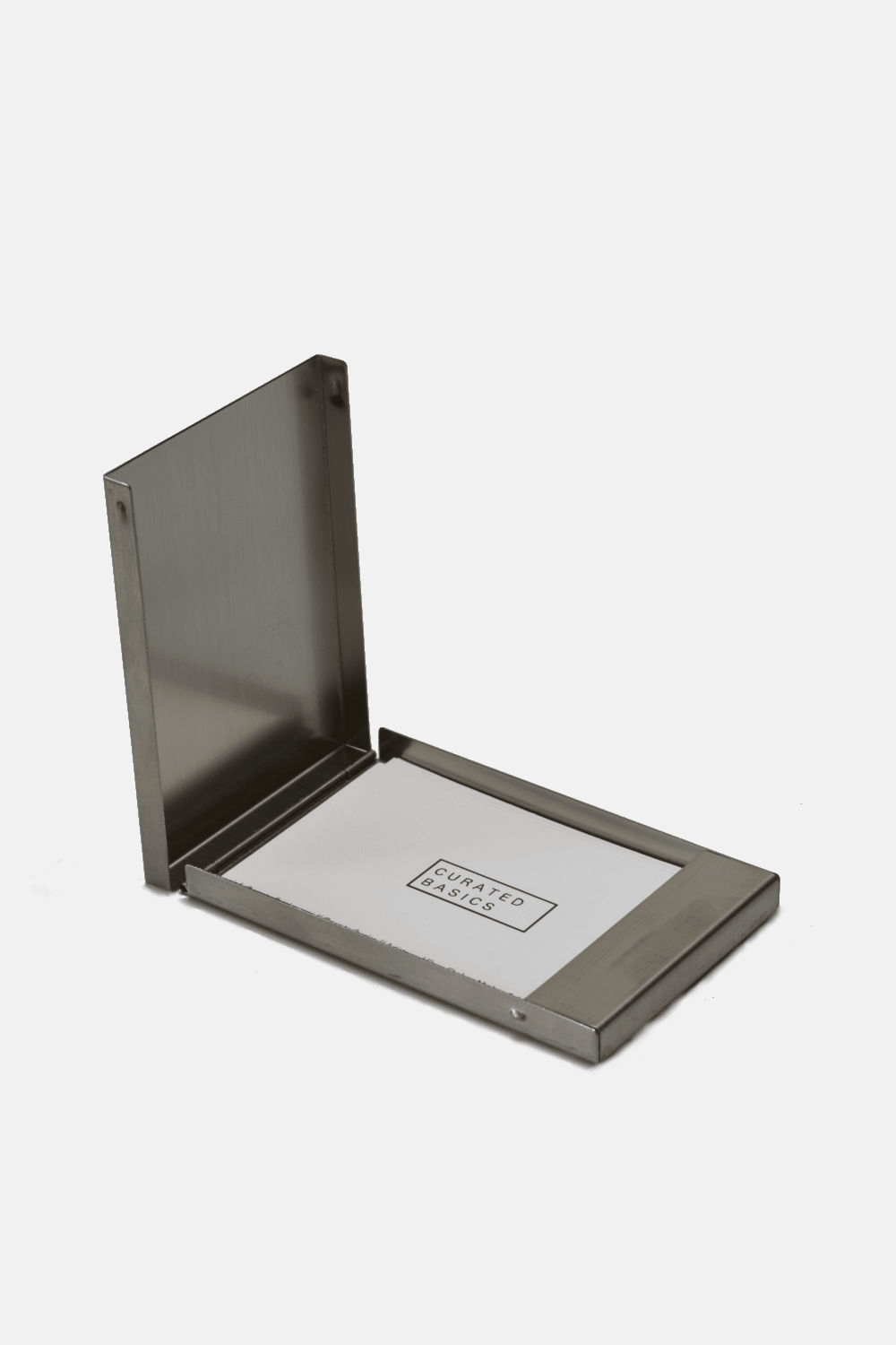 Curated Basics Steel Business Card Case | socius design studio & shop | Rochester, MN