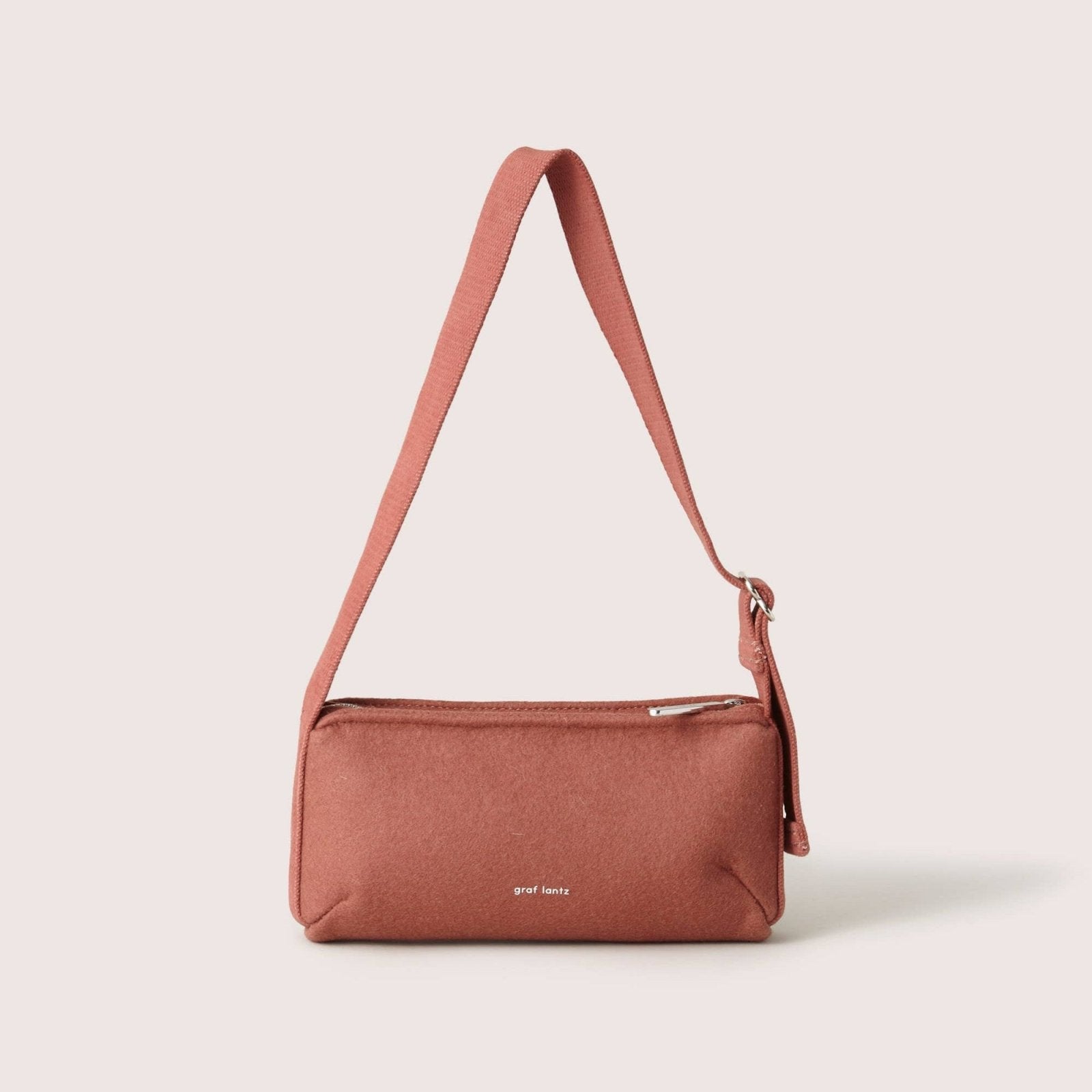 Graf Lantz · Campus Merino Wool Shoulder Bag · Terracotta | socius design in Rochester, MN