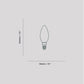 Tala US · Candle E12 Matte White LED Bulb | socius design in Rochester, MN