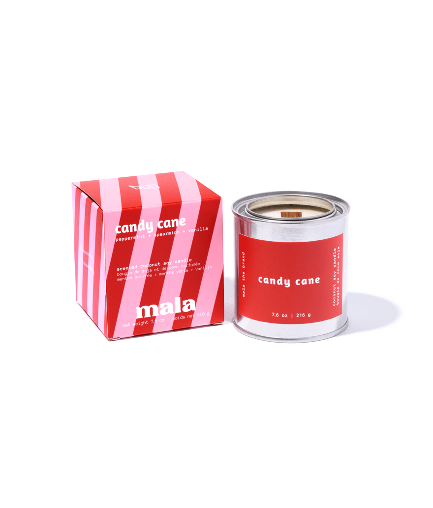 Mala the Brand · Candy Cane Scented Candle | socius design in Rochester, MN