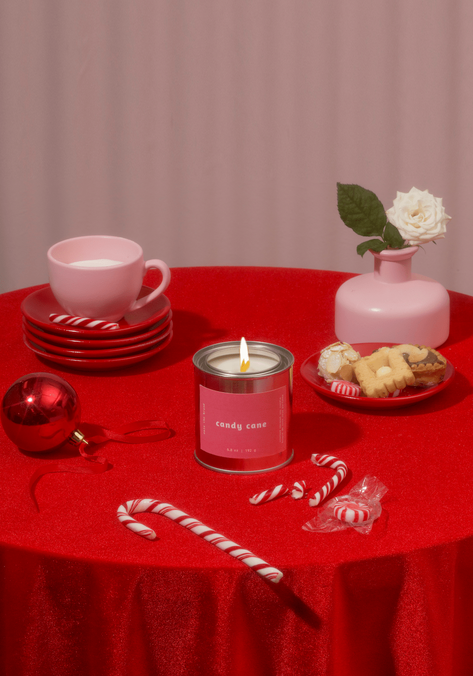 Mala the Brand · Candy Cane Scented Candle | socius design in Rochester, MN