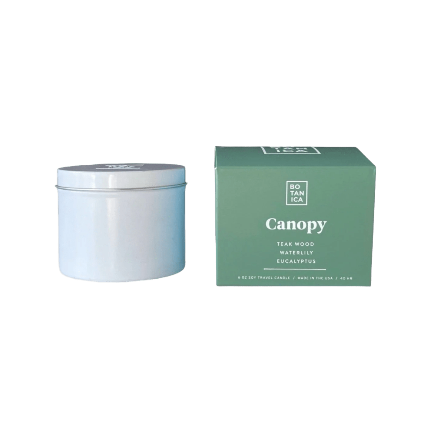 BOTANICA · Canopy Travel Tin Candle | socius design in Rochester, MN