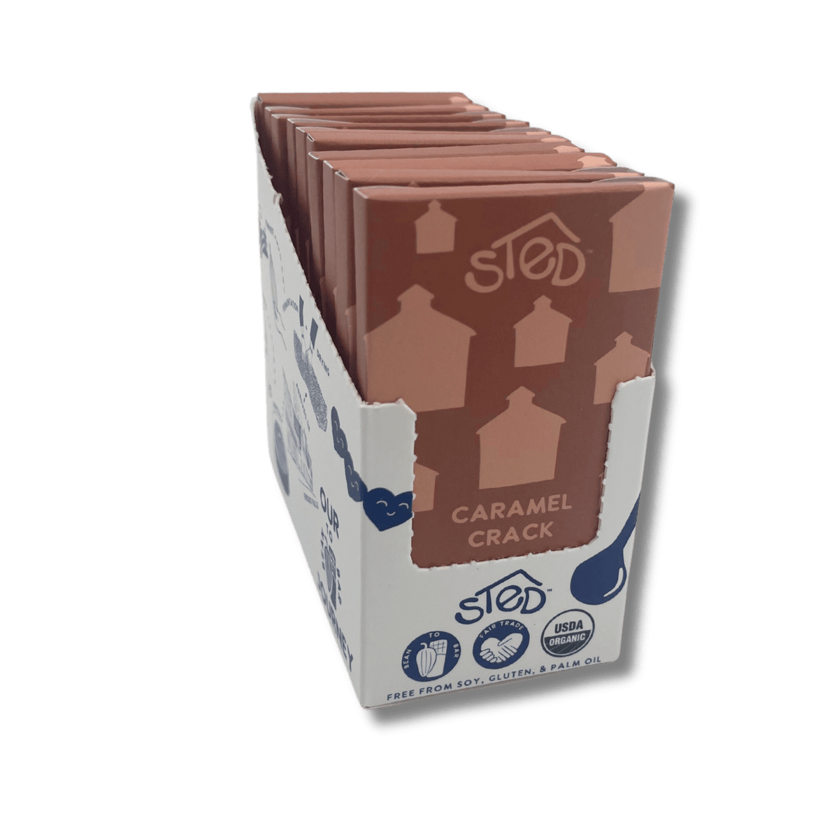 Sted Chocolate · Caramel Crack Mini Bar | socius design in Rochester, MN