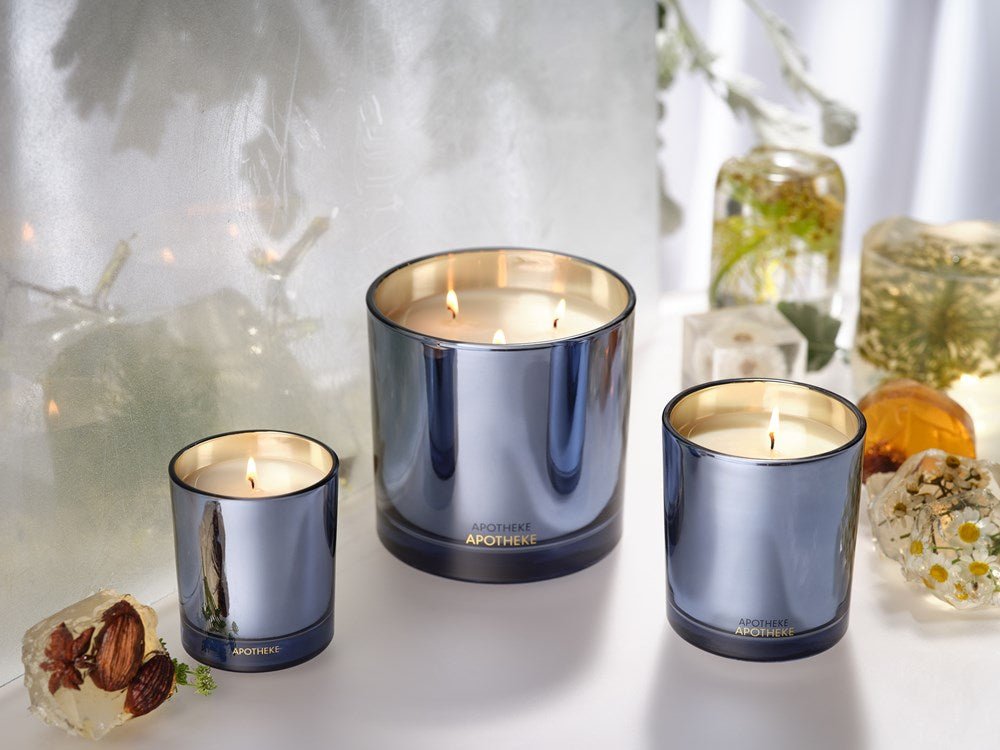 APOTHEKE · Cardamom Chestnut 3-Wick Candle | socius design in Rochester, MN