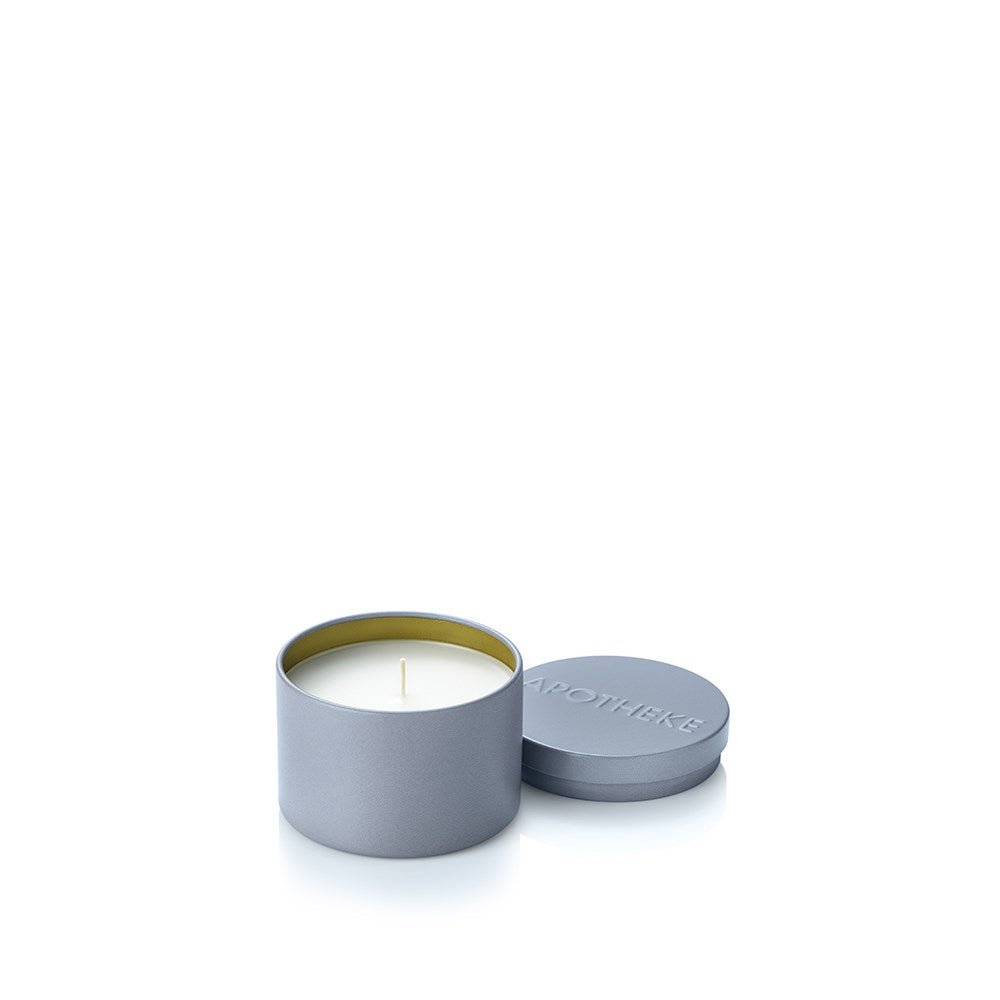 APOTHEKE · Cardamom Chestnut Mini Tin Candle | socius design in Rochester, MN