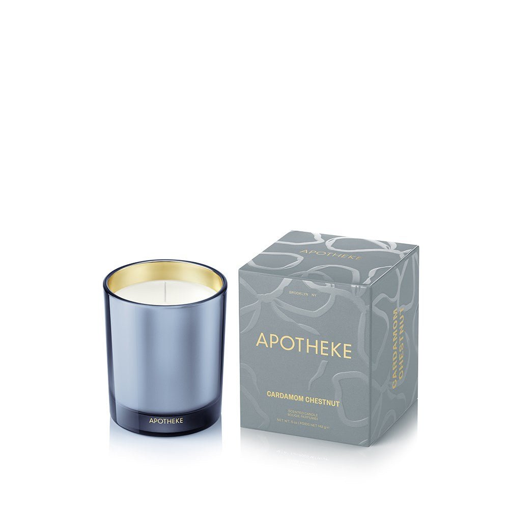 APOTHEKE · Cardamom Chestnut Petite Candle | socius design in Rochester, MN