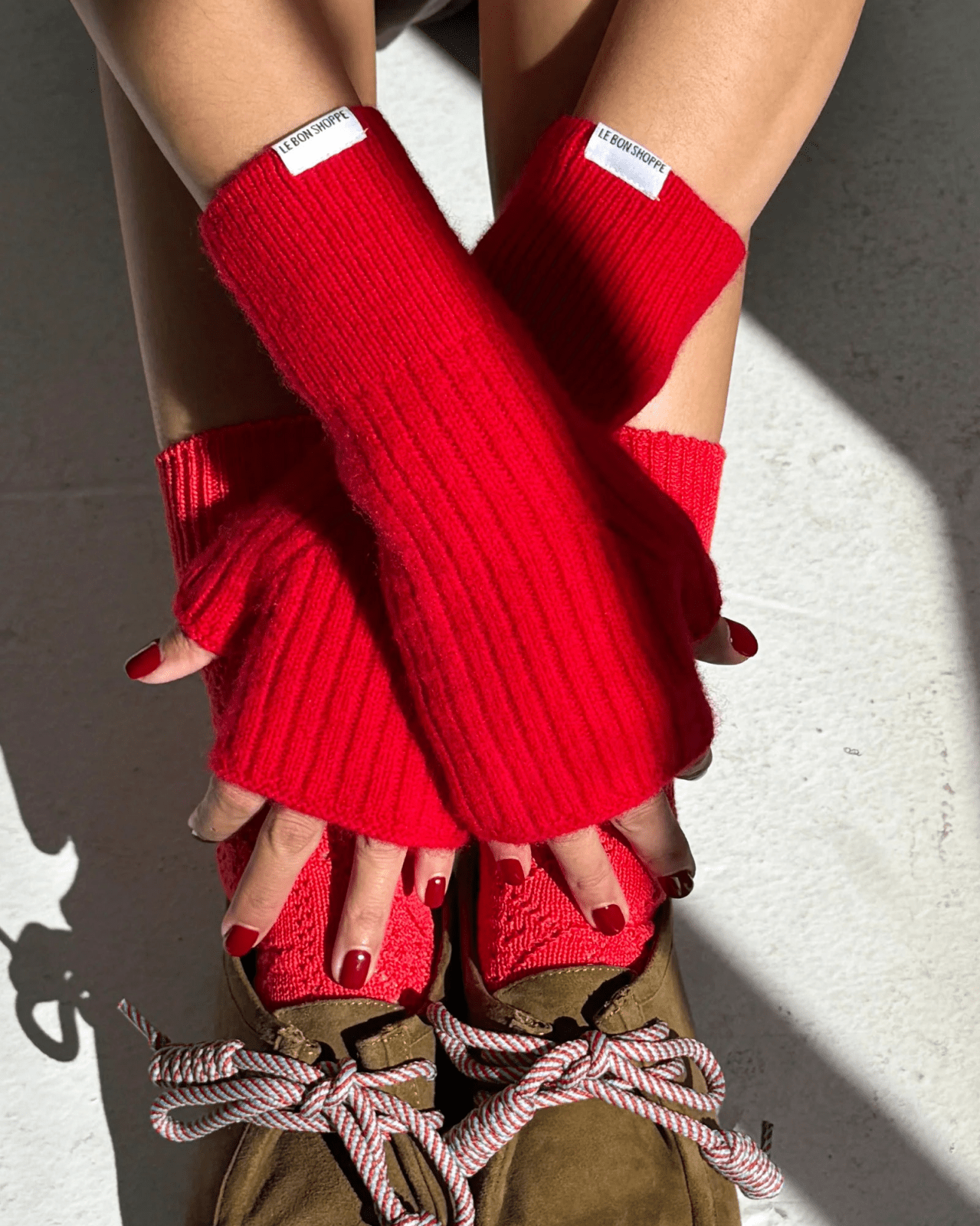 Le Bon Shoppe · Cashmere Wrist Warmers | socius design in Rochester, MN