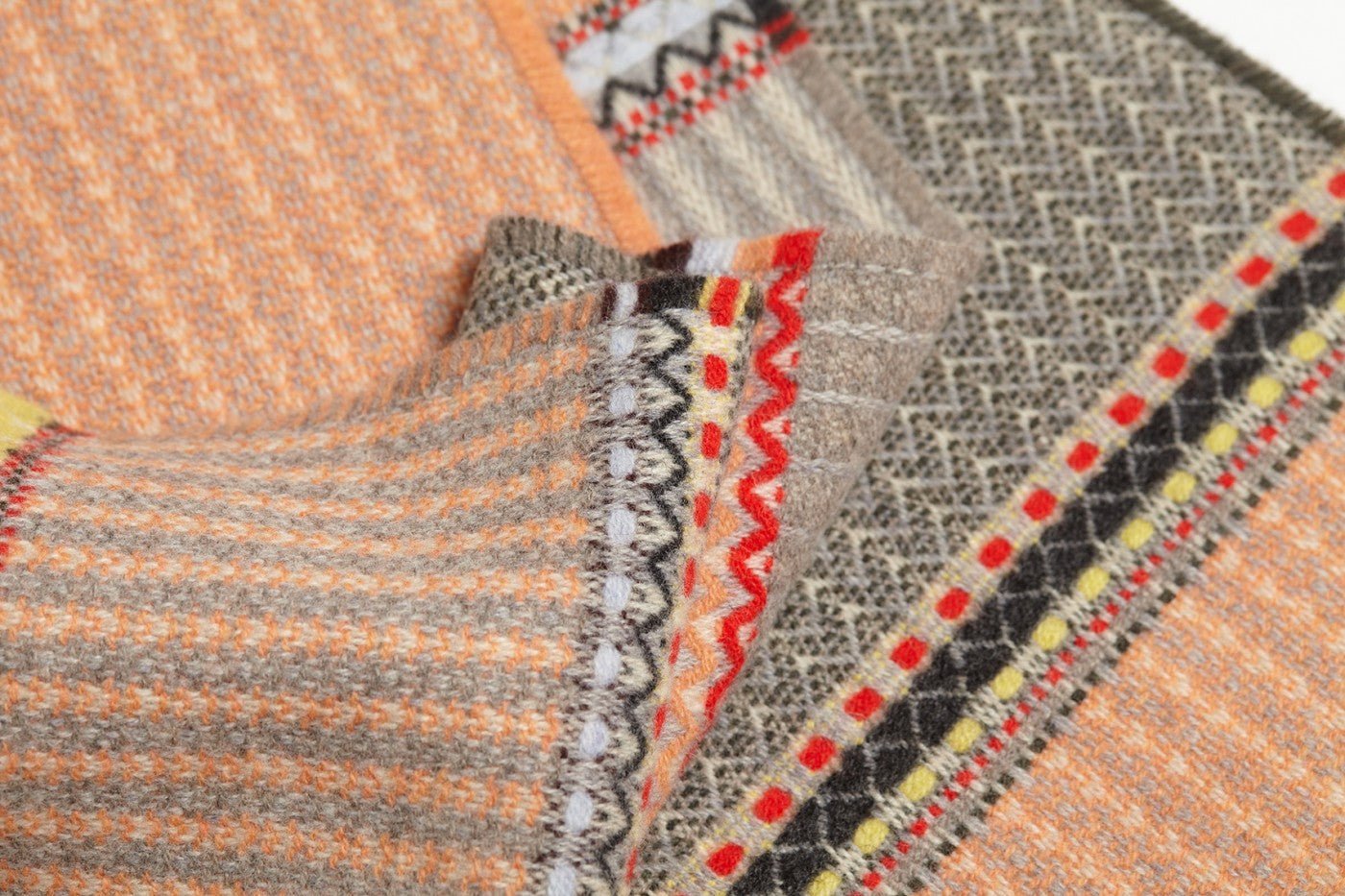 Wallace Sewell · Cassia Peach Merino Wool Scarf | socius design in Rochester, MN