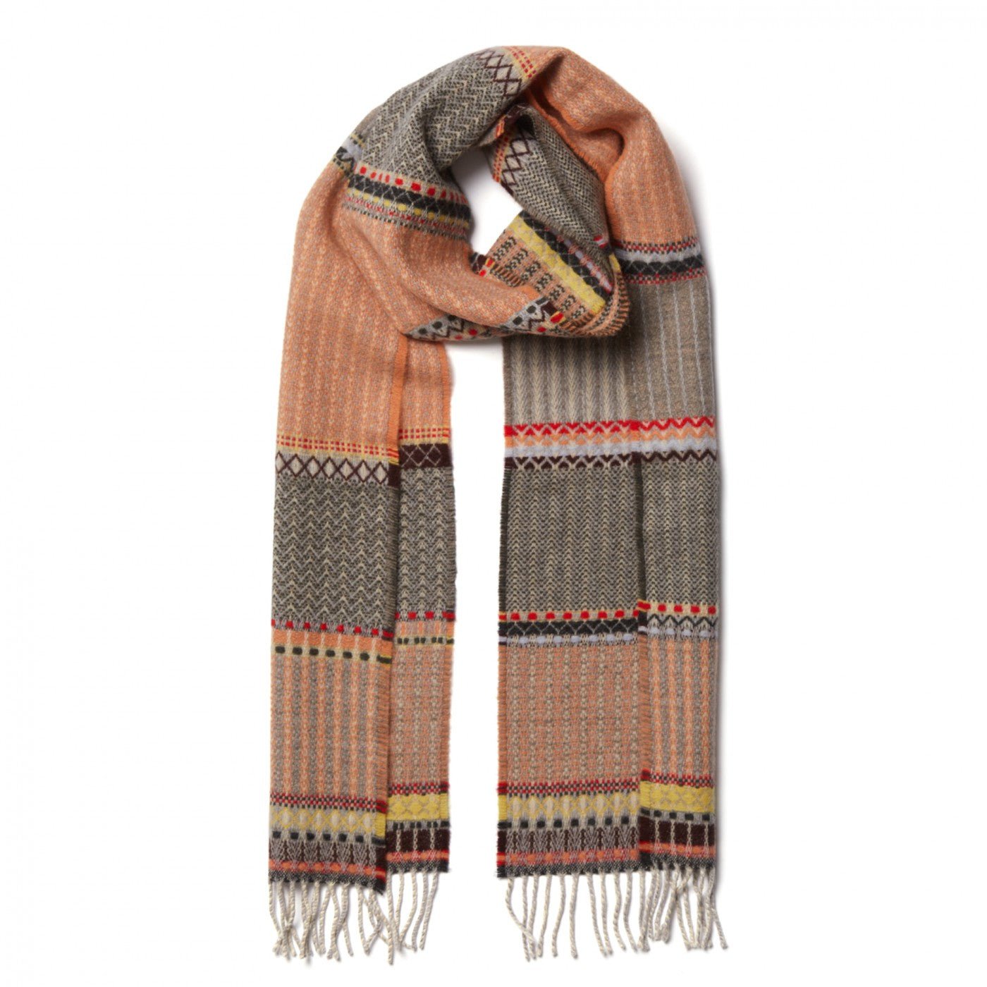 Wallace Sewell · Cassia Peach Merino Wool Scarf | socius design in Rochester, MN