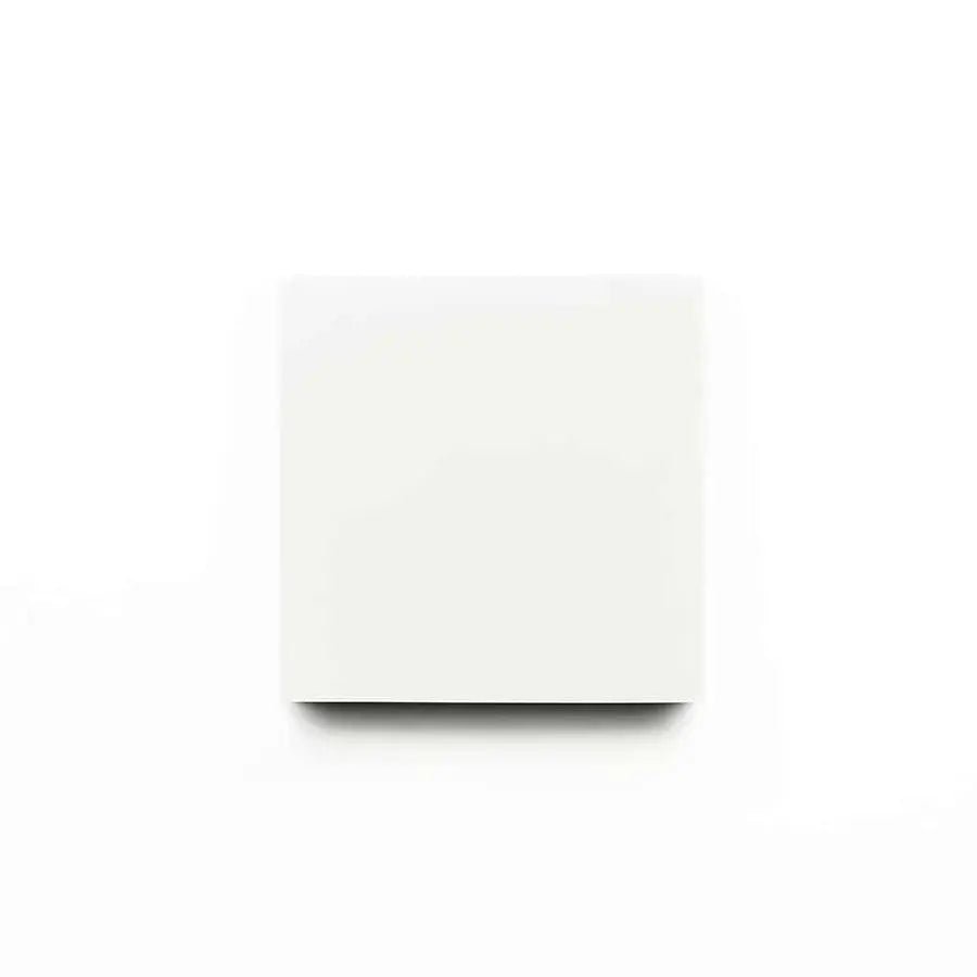 Zia Tile · Cement Tile · White | socius design in Rochester, MN