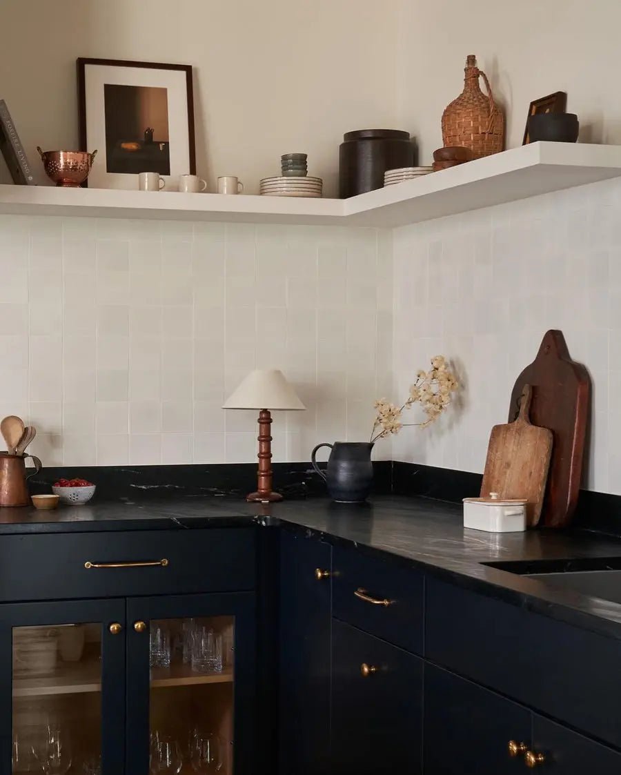 Zia Tile · Cement Tile · White | socius design in Rochester, MN