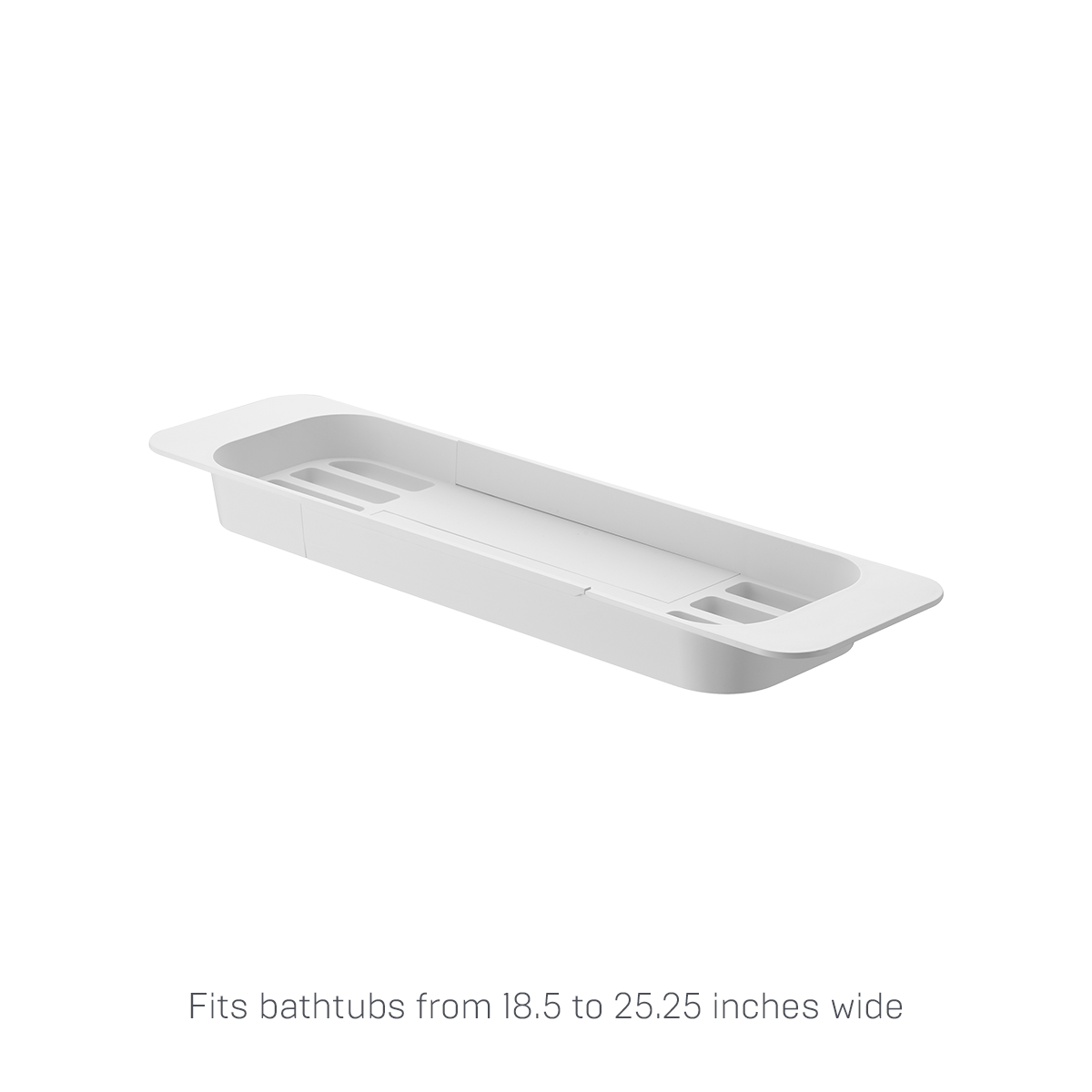 Expandable Resin Bathtub Caddy