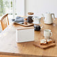 Yamazaki Home · Coffee Filter Case - Size 04 - Steel + Wood | socius design in Rochester, MN