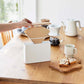Yamazaki Home · Coffee Filter Case - Size 04 - Steel + Wood | socius design in Rochester, MN