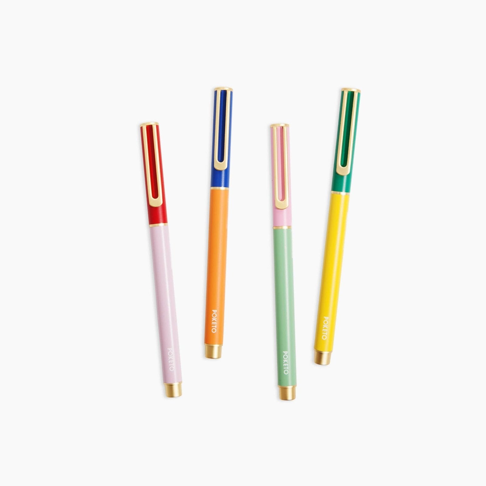 Poketo · Colorblock Cap Pen: Set of 4 | socius design in Rochester, MN