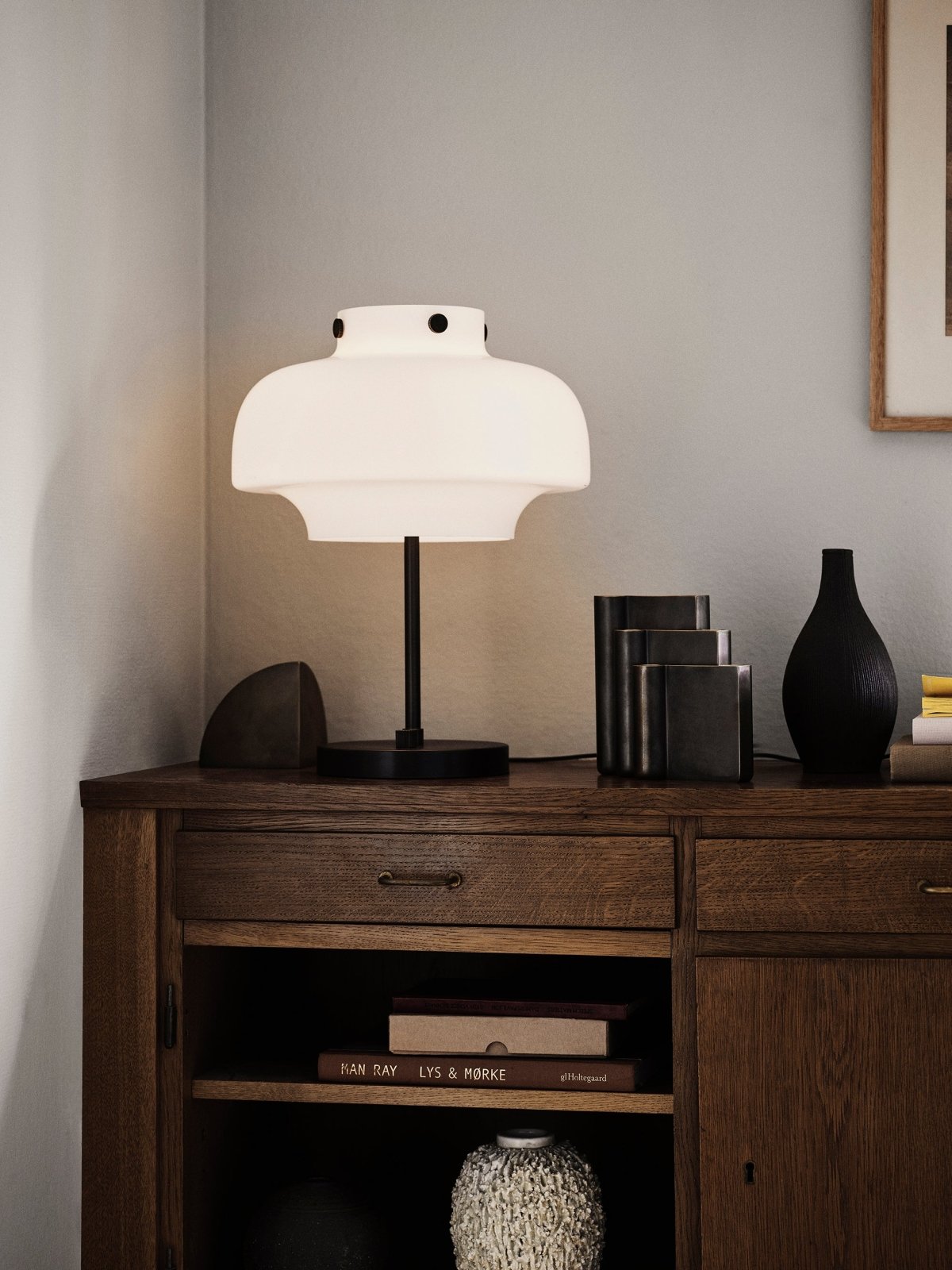 &Tradition · Copenhagen Table Lamp SC13 · Opal & Bronze | socius design in Rochester, MN