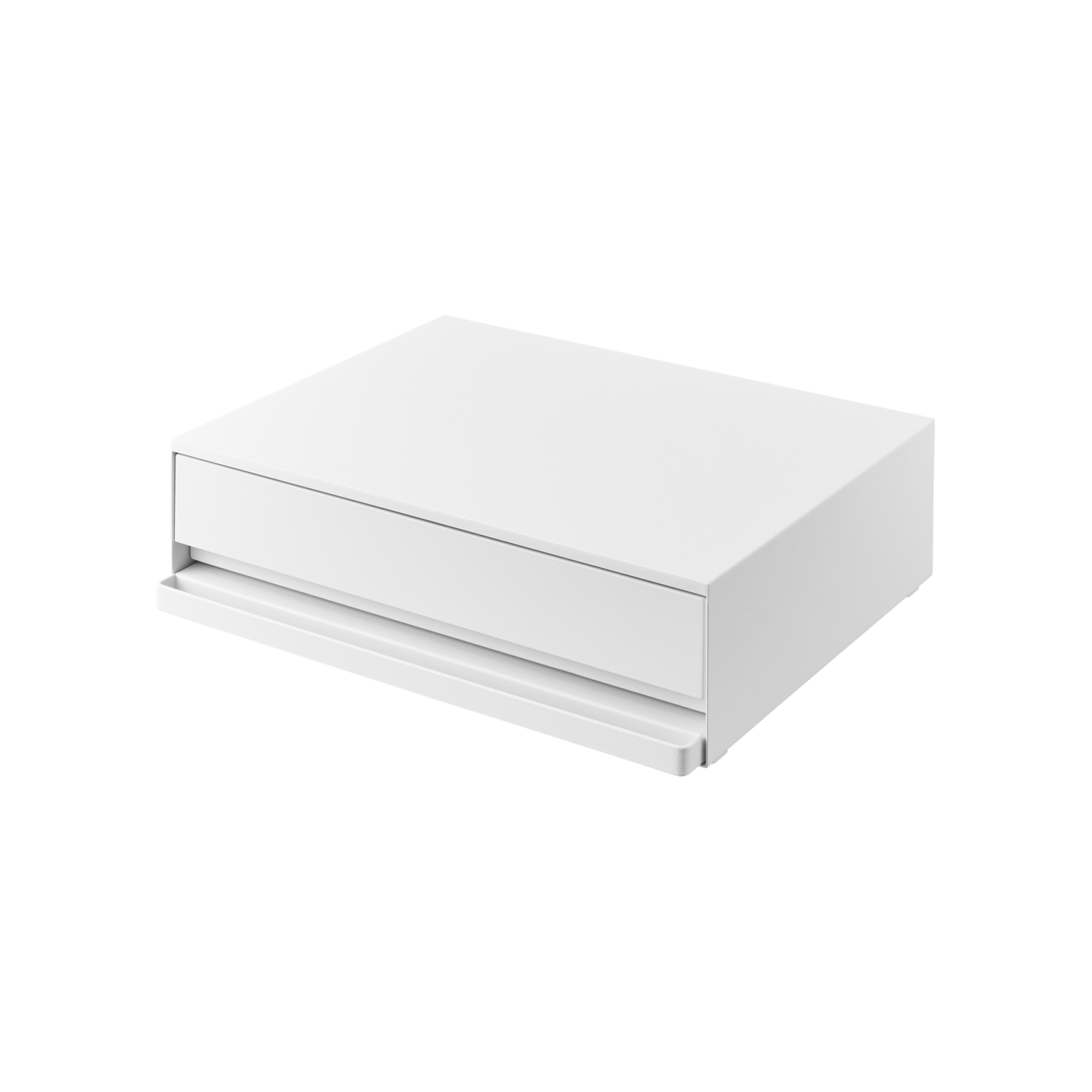 Countertop Drawer with Pull-Out Shelf - Steel