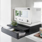 Countertop Drawer with Pull-Out Shelf - Steel