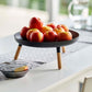 Yamazaki Home · Countertop Pedestal Tray (5" H) · Steel + Wood | socius design in Rochester, MN