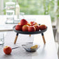 Yamazaki Home · Countertop Pedestal Tray (5" H) · Steel + Wood | socius design in Rochester, MN