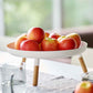 Yamazaki Home · Countertop Pedestal Tray (5" H) · Steel + Wood | socius design in Rochester, MN