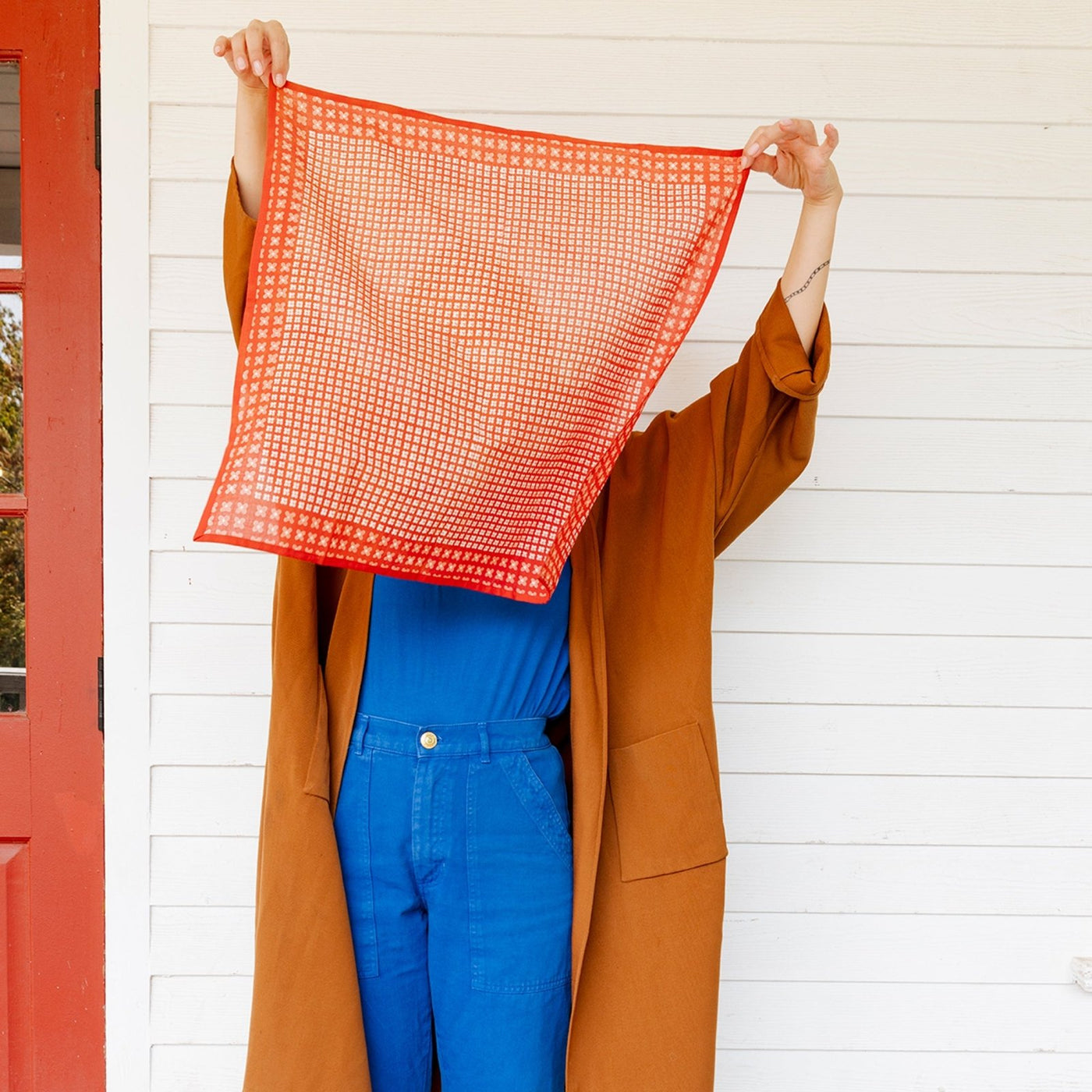 Block Shop · Cranberry Bunchberry Bandana | socius design in Rochester, MN