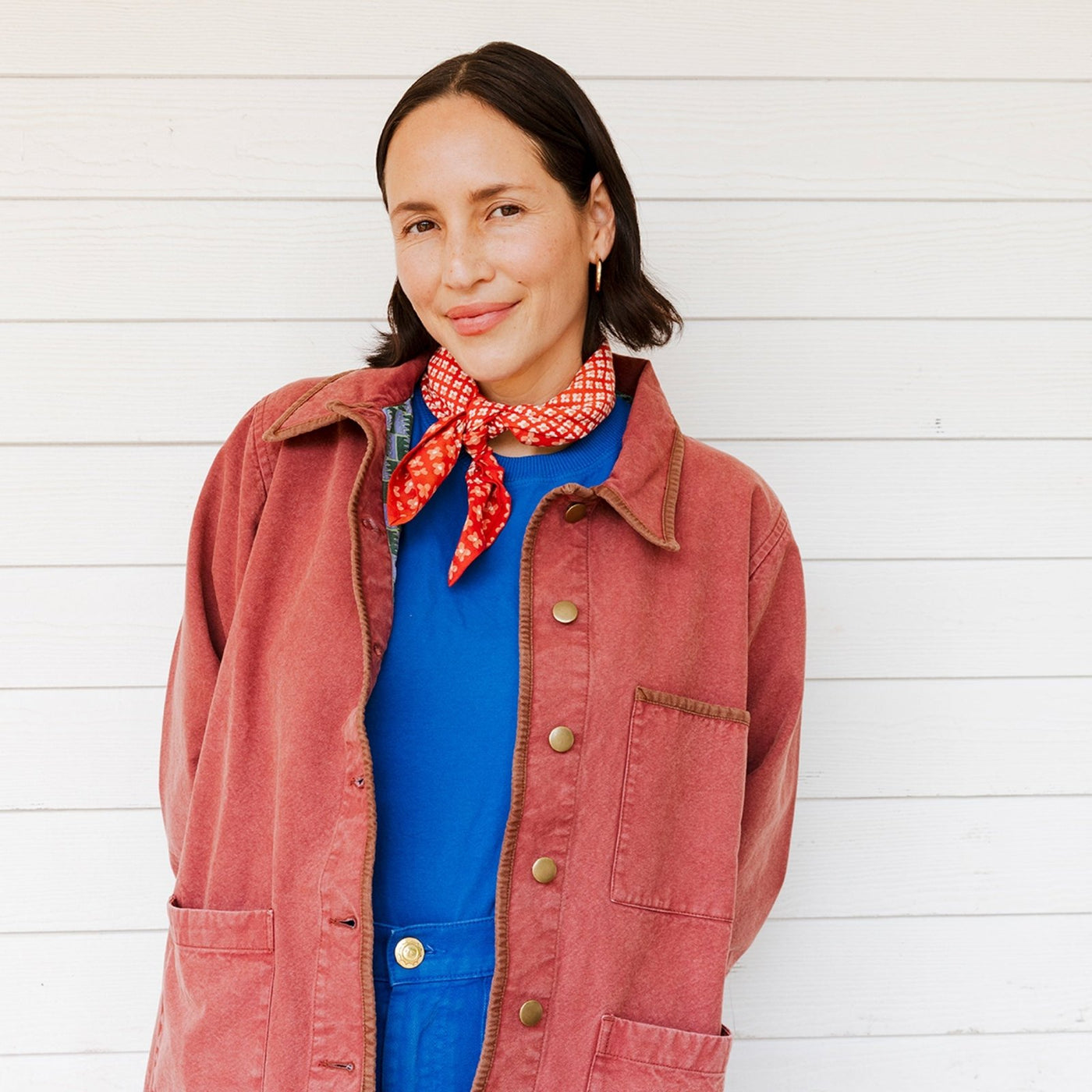 Block Shop · Cranberry Bunchberry Bandana | socius design in Rochester, MN