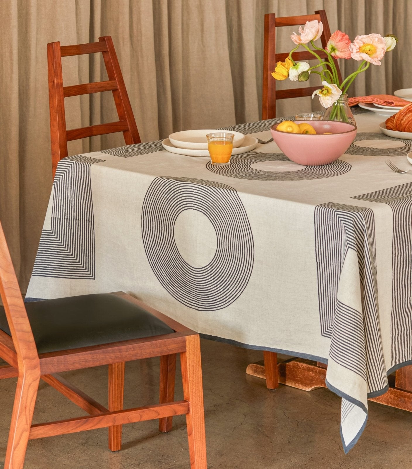 Block Shop · Crane Tablecloth | Flax | socius design in Rochester, MN