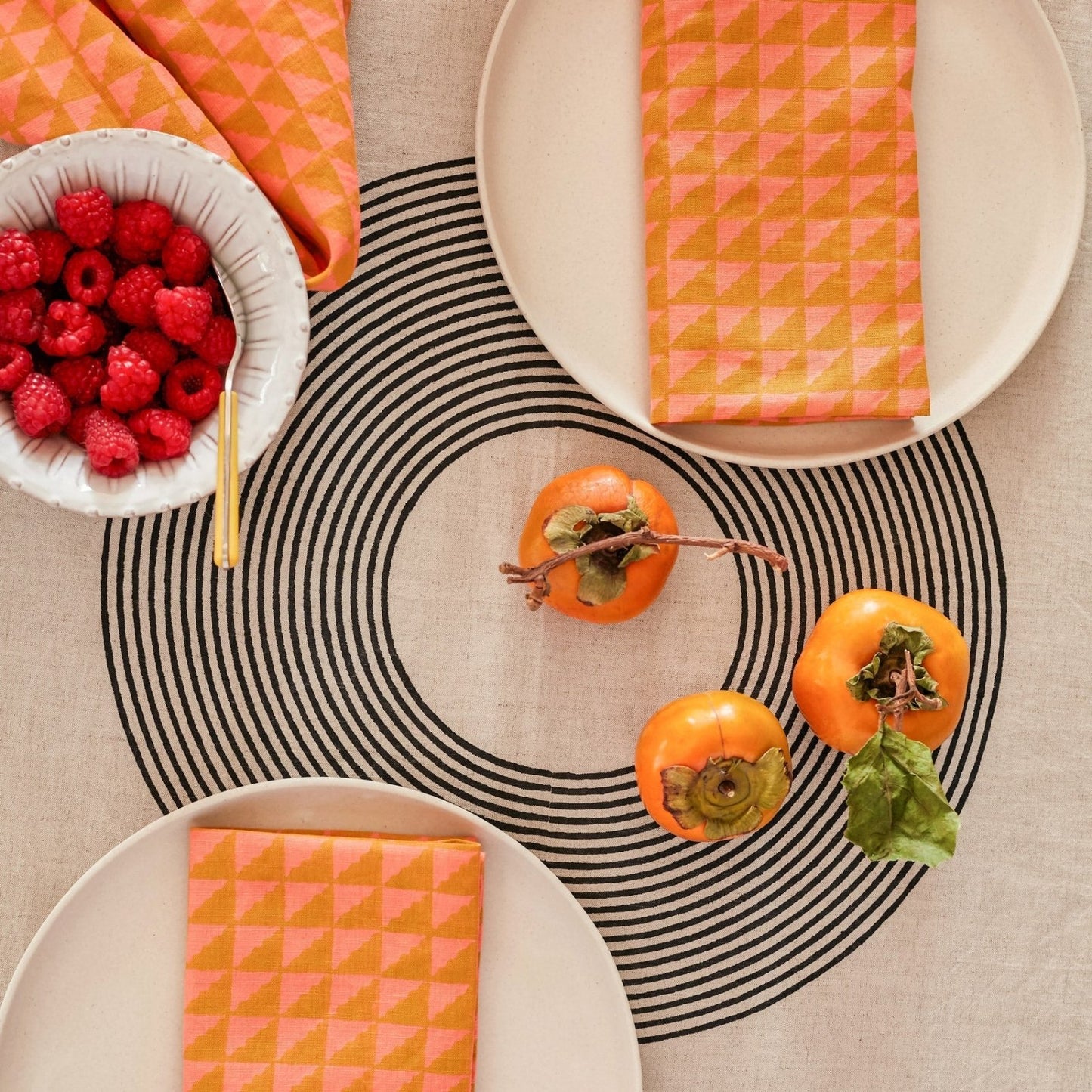 Block Shop · Crane Tablecloth | Flax | socius design in Rochester, MN