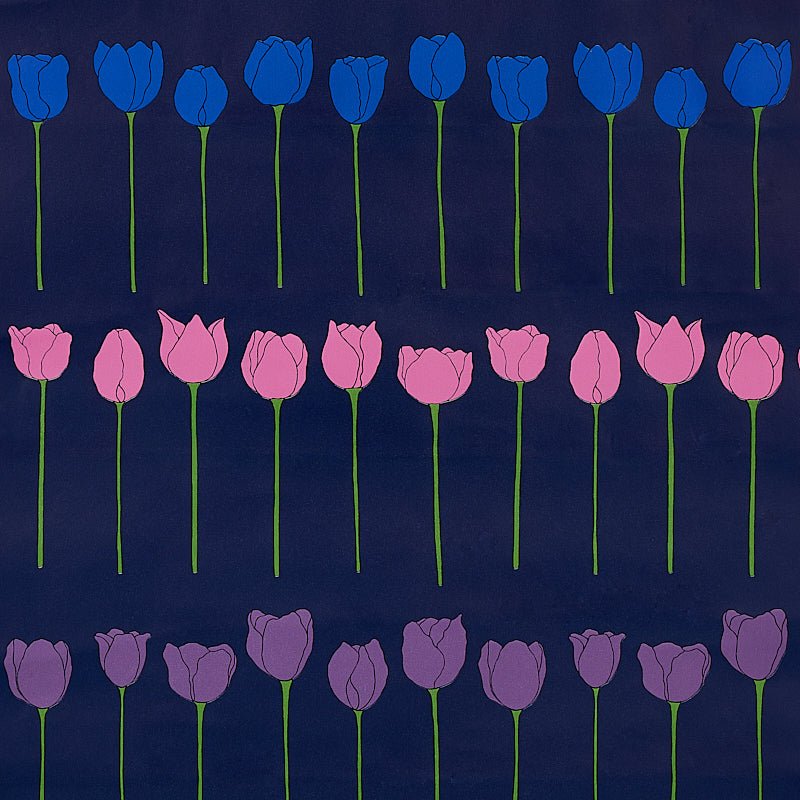 Schumacher · Cristina Buckley · Edie Wallpaper in Electric Jewel | socius design in Rochester, MN