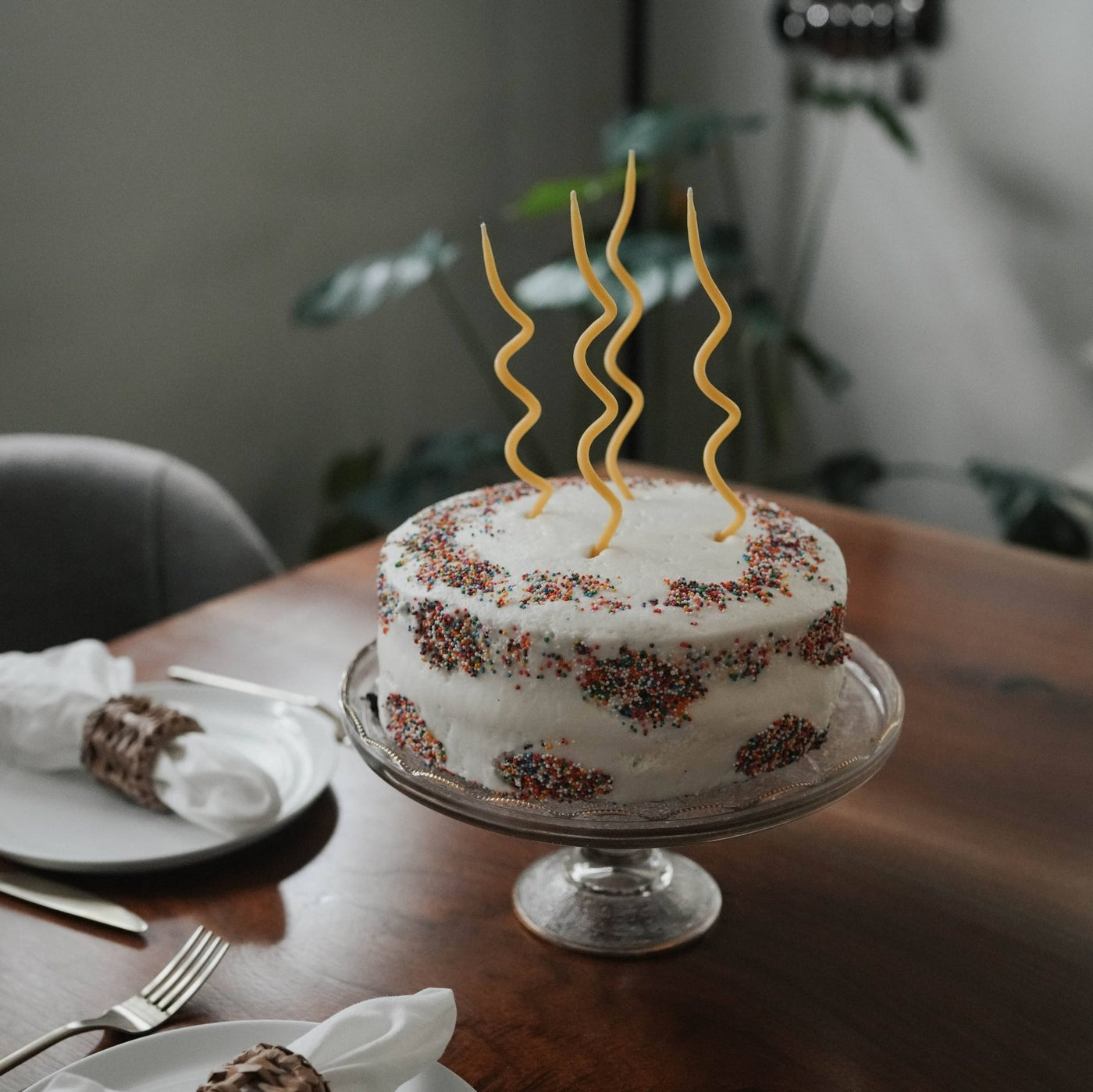 Slow Burn · Curly Beeswax Birthday Candles | socius design in Rochester, MN