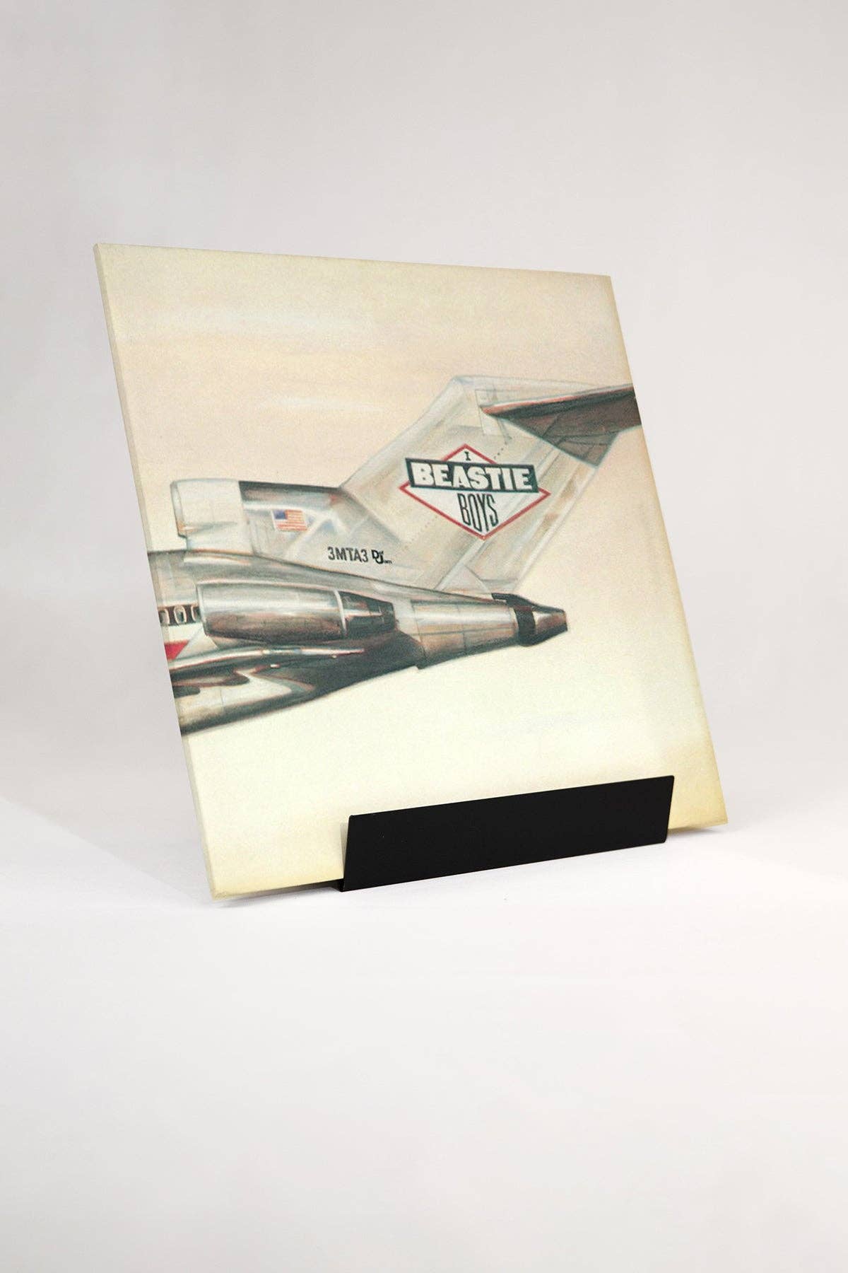 "Now Playing" Record Stand | Black
