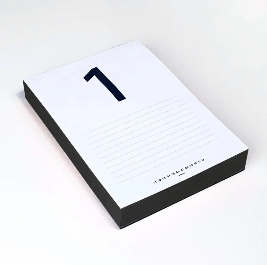 Wms&Co · Daily Calendar Pad · Black | socius design in Rochester, MN