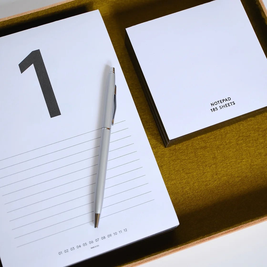 Wms&Co · Daily Calendar Pad · Black | socius design in Rochester, MN