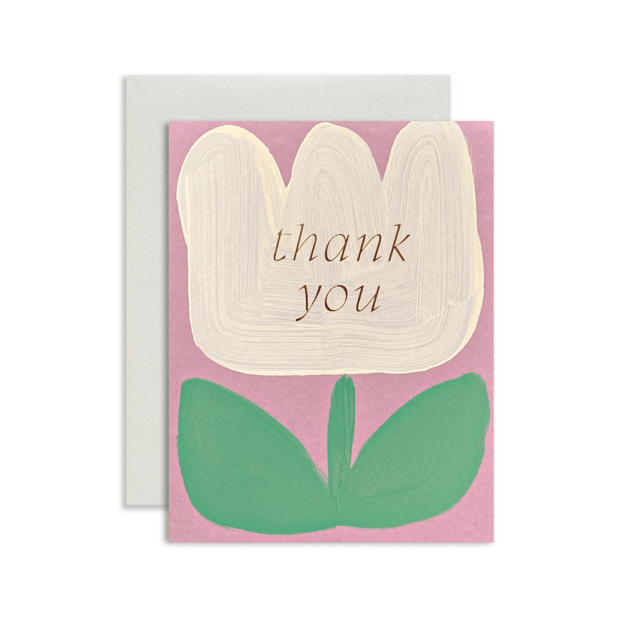 Moglea · Daisy Thank You · Hand-Painted Card | socius design in Rochester, MN