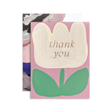 Moglea · Daisy Thank You · Hand-Painted Card | socius design in Rochester, MN
