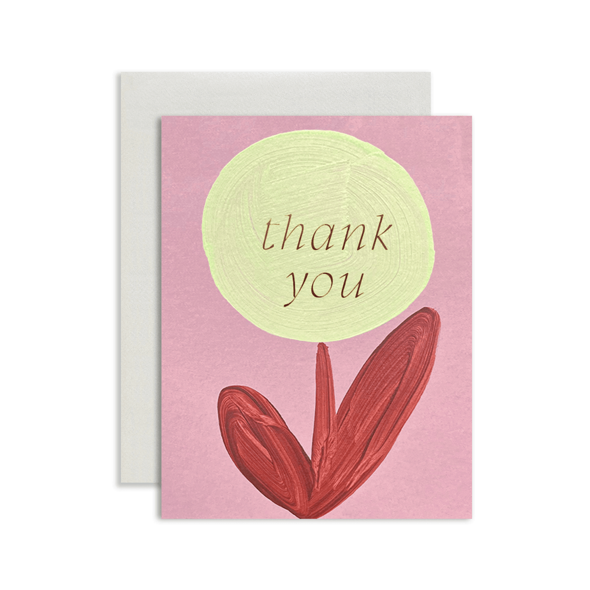 Moglea · Daisy Thank You · Hand-Painted Card | socius design in Rochester, MN