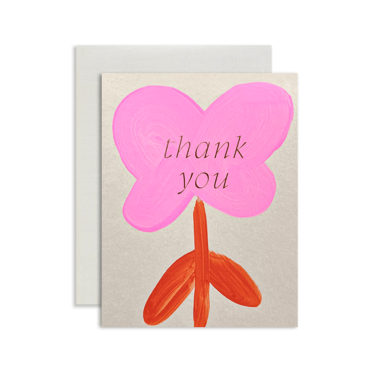 Moglea · Daisy Thank You · Hand-Painted Card | socius design in Rochester, MN